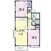 エム・エトアール Aの間取り画像