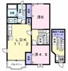 マノワール・ヴェールⅢの間取り画像