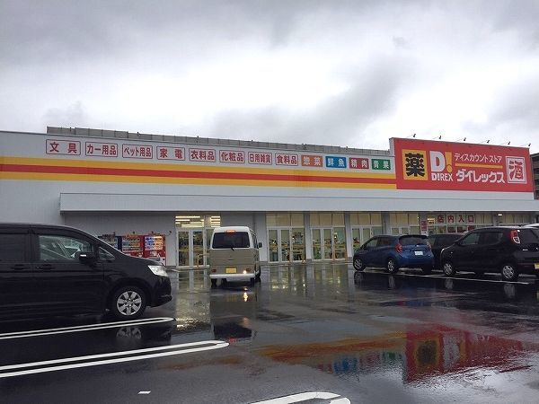 近くのダイレックスまで800m（徒歩10分）