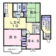ブランドール Cの間取り画像