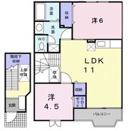 フォ－リ－フ クローバの間取り画像