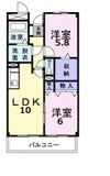 コンフォールコートKの間取り画像