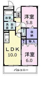 コンフォールコートKの間取り画像