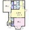 ヴィラ平城の間取り画像
