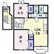 アンジェリークの間取り画像