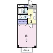 メゾンフルールBの間取り画像