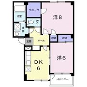 リバーサイド・ヴィラDの間取り画像