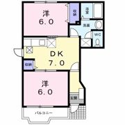 ローズヒルSの間取り画像