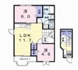 ローズヒルSの間取り画像