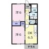 ヒューゲル悠の間取り画像