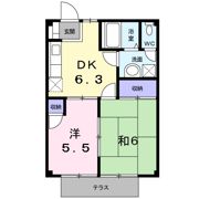 白草（はくさ）コーポの間取り画像
