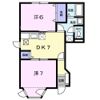 サンロイヤル大橋の間取り画像