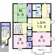 クレストールi Bの間取り画像