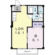 シャトーオオツカの間取り画像