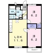セントラル天花の間取り画像