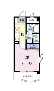 City Life KAKUの間取り画像