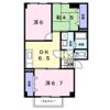ラ．クレール メゾン白崎の間取り画像