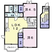 セントラル野原Aの間取り画像