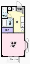 重陽ハイツの間取り画像