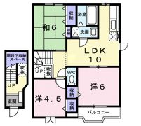 プラダの間取り画像
