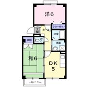 ハイム川北の間取り画像