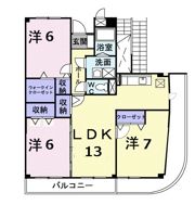 ボワ・シャトレーの間取り画像