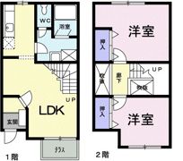 ビラクレストールの間取り画像