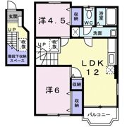 ローズマリーAの間取り画像