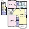 ローズマリーAの間取り画像