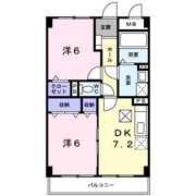 メゾン平地の間取り画像