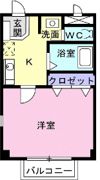 エスポアール宿の間取り画像