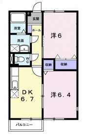 グリーンハイツの間取り画像