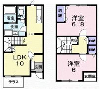 ハッピネスの間取り画像