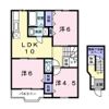 ソレアードガーデンⅠの間取り画像