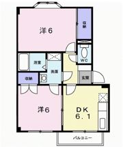 コリーヌシャンブルの間取り画像