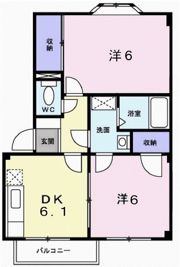 コリーヌシャンブルの間取り画像