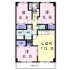セピアコートKの間取り画像