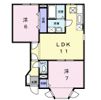 プレ リヴィエールⅠの間取り画像