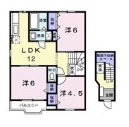 プレ リヴィエールⅠの間取り画像