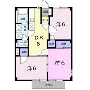 リジエール貴舟Ⅱの間取り画像