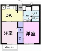 サンパークもりみつA棟の間取り画像
