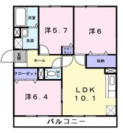 グランジュール koeiの間取り画像
