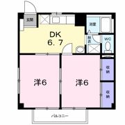 メゾンコンフォール1の間取り画像