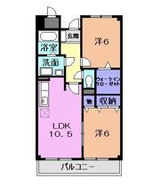 レジデンス アイの間取り画像