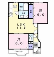 エーデルハイムの間取り画像