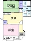 エスポワール寒田Cの間取り画像