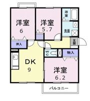リゼ・クレストの間取り画像
