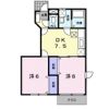 サンハイムBの間取り画像