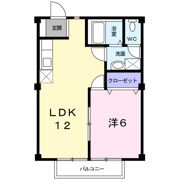 ボヌール壱番館の間取り画像