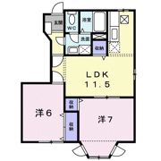 リバティCの間取り画像